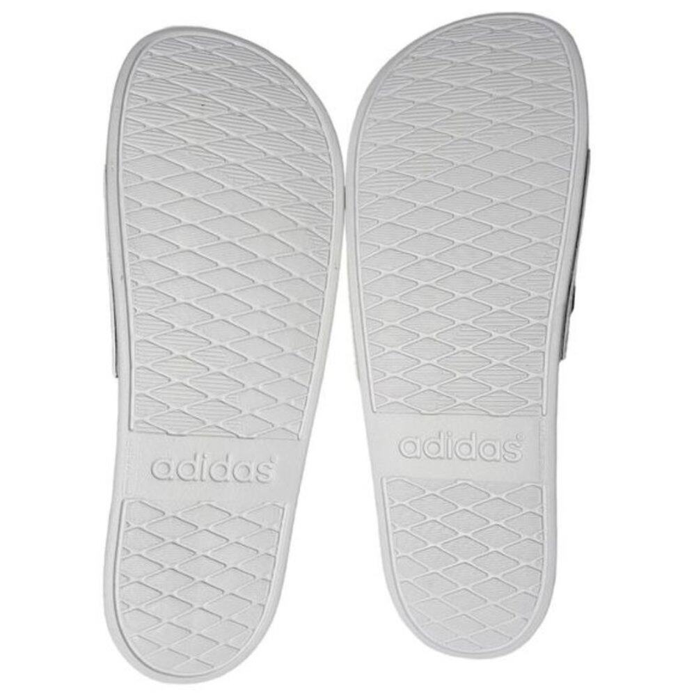 NWT Adidas Slides Mens Size 12 Disney Mickey Mouse Adilette Comfort Black White - Picture 7 of 15